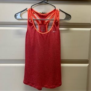Nike Dri Fit Womens Small Running Tank Top Reflective